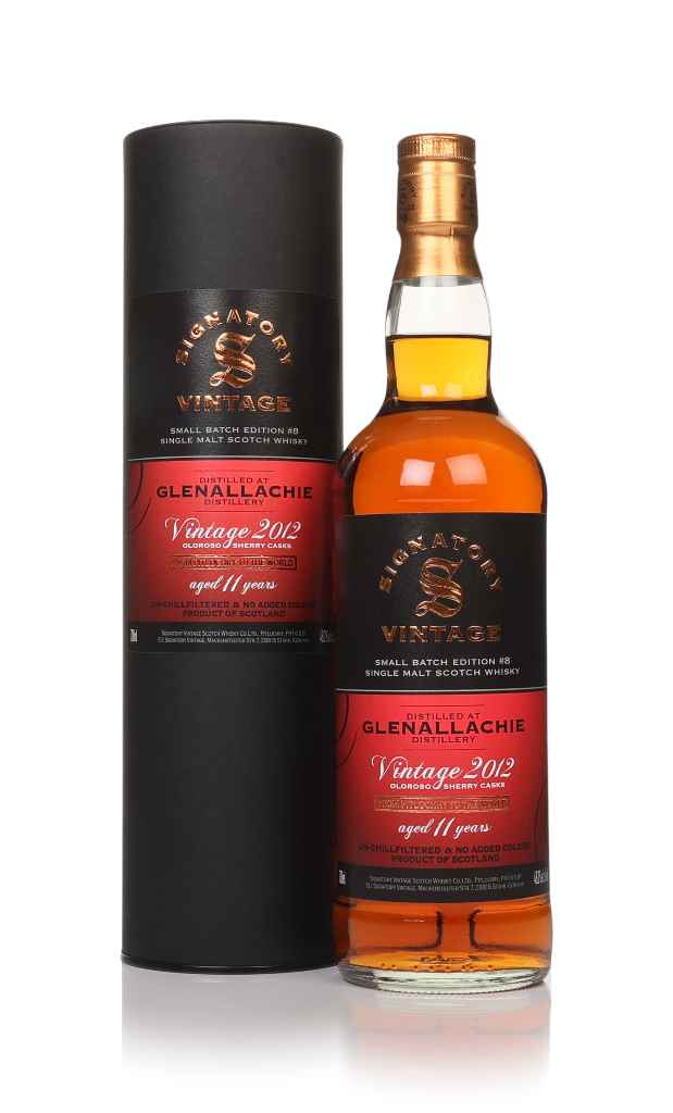 Glenallachie 11 Year Old 2012 - Small Batch Edition #8 (Signatory) 70cl product image