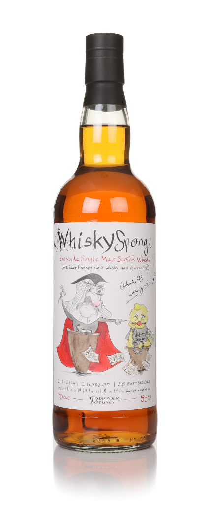 Glenlitigious 12 Year Old 2012 - Whisky Sponge Edition No.93 (Decadent Drinks) 70cl product image