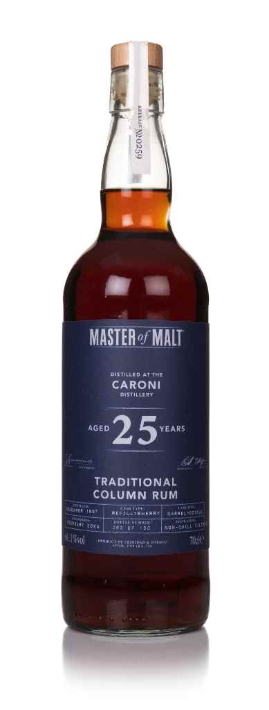 Caroni 25 Year Old 1997 (Master of Malt) 70cl product image
