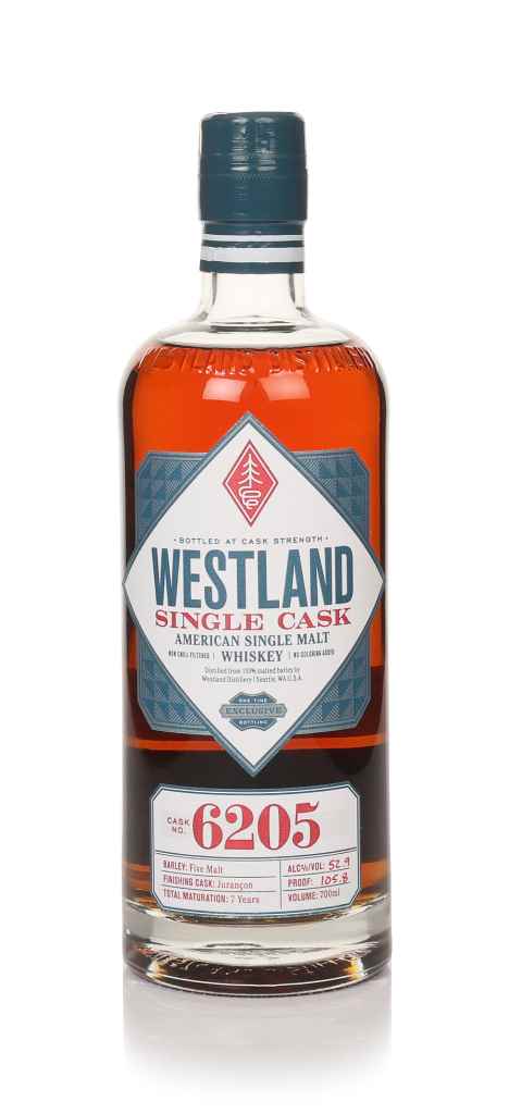 Westland 7 Year Old Exclusive Single Cask - Cask 6205 70cl product image