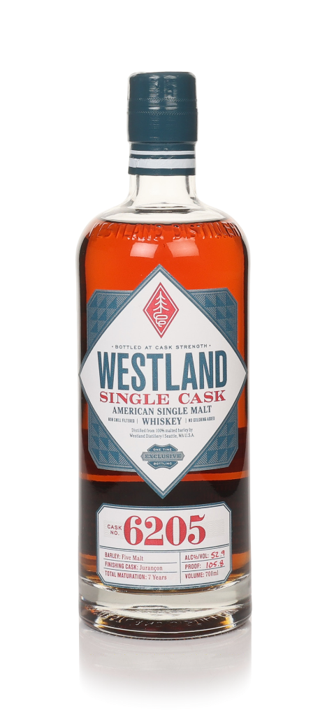 Westland 7 Year Old Exclusive Single Cask - Cask 6205 70cl product image