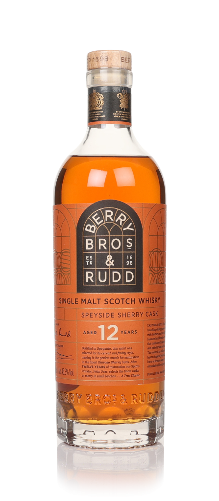 Berry Bros. & Rudd 12 Year Old Sherry Cask - The Classic Range 70cl product image