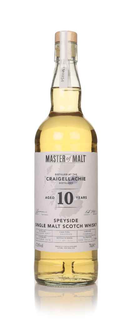 Craigellachie 10 Year Old 2007 (Master of Malt) 70cl product image