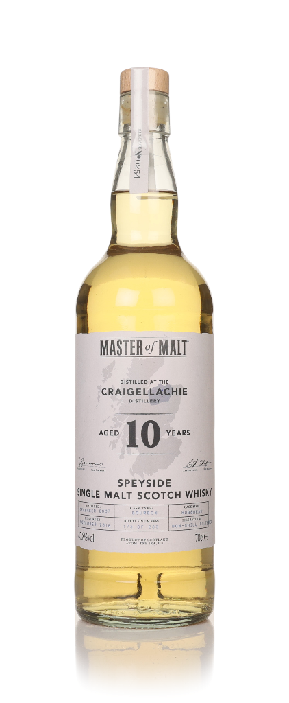 Craigellachie 10 Year Old 2007 (Master of Malt) 70cl product image