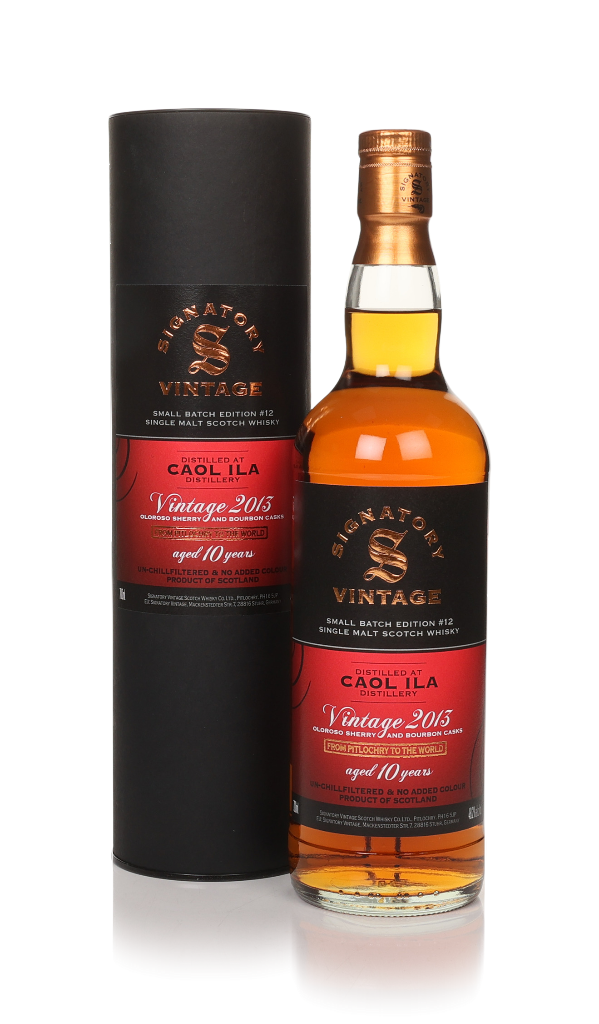 Caol Ila 10 Year Old 2013 - Small Batch Edition #12 (Signatory) 70cl product image