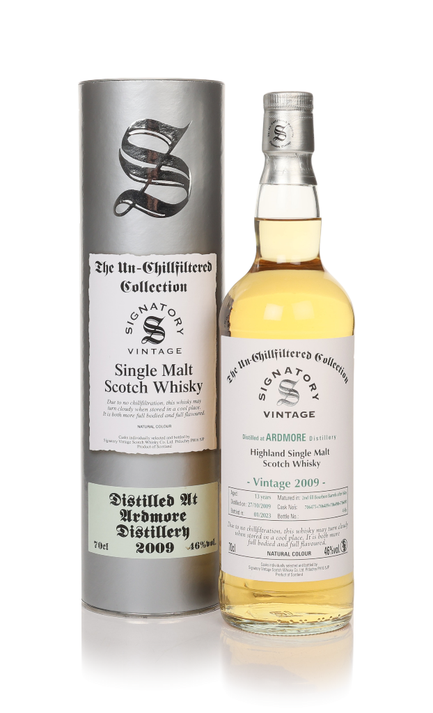 Ardmore 13 Year Old 2009 (casks 706475, 706489, 706490 & 706491) - Un-Chillfiltered Collection (Signatory) 70cl product image