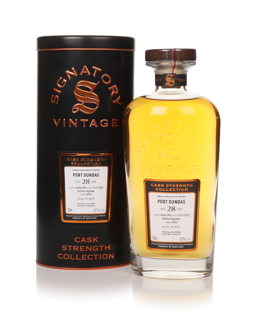Port Dundas 28 Year Old 1995 (cask 64907) - Cask Strength Collection (Signatory) 70cl product image
