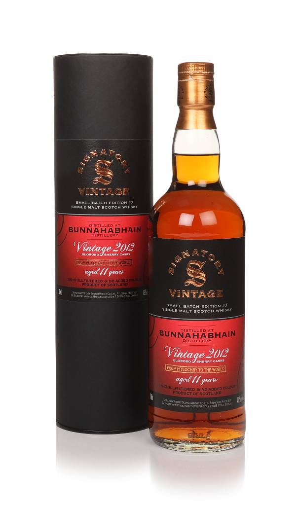 Bunnahabhain 11 Year Old 2012 - Small Batch Edition #7 (Signatory) 70cl product image