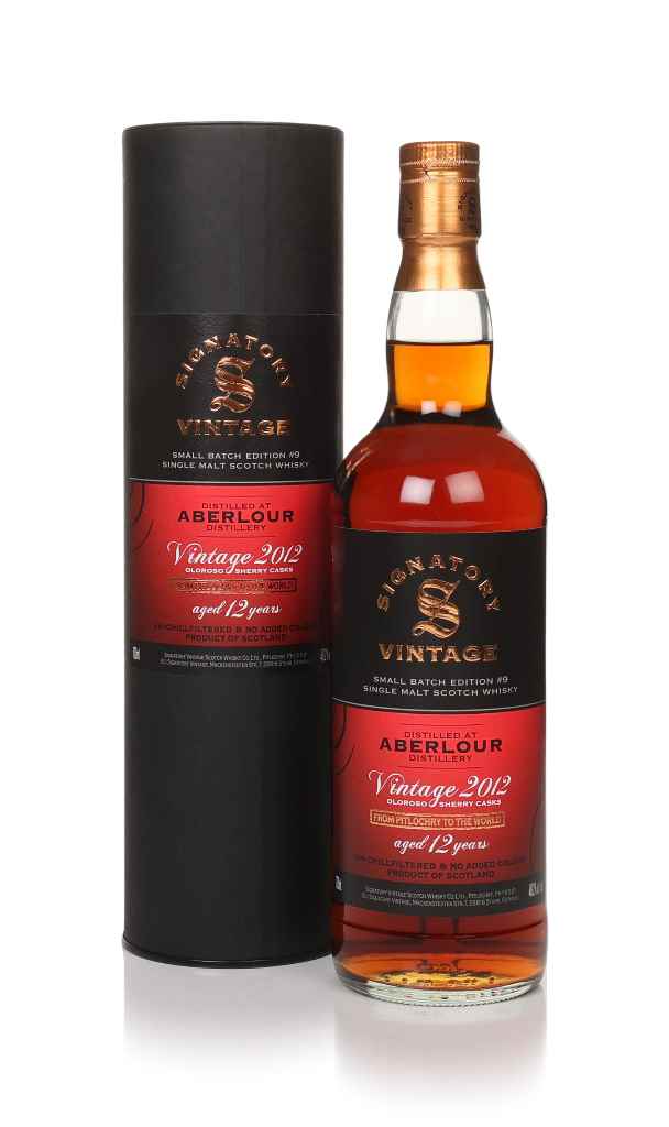 Aberlour 12 Year Old 2012 - Small Batch Edition #9 (Signatory) 70cl product image