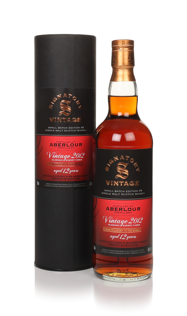 Aberlour 12 Year Old 2012 - Small Batch Edition #9 (Signatory) 70cl product image