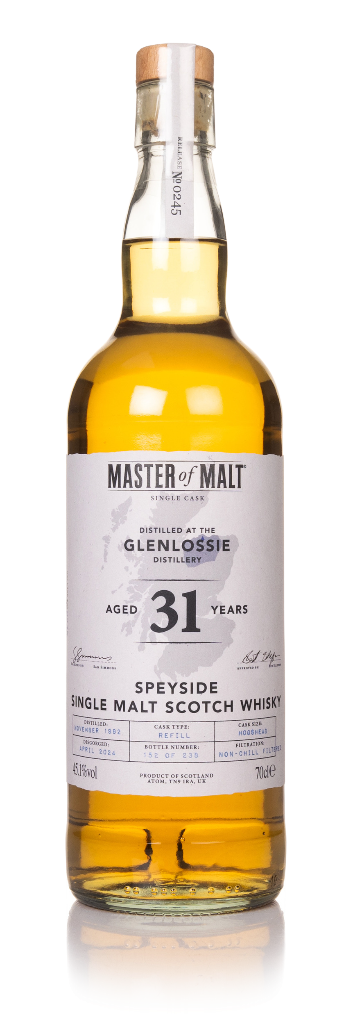 Glenlossie 31 Year Old 1992 Single Cask (Master of Malt) 70cl product image
