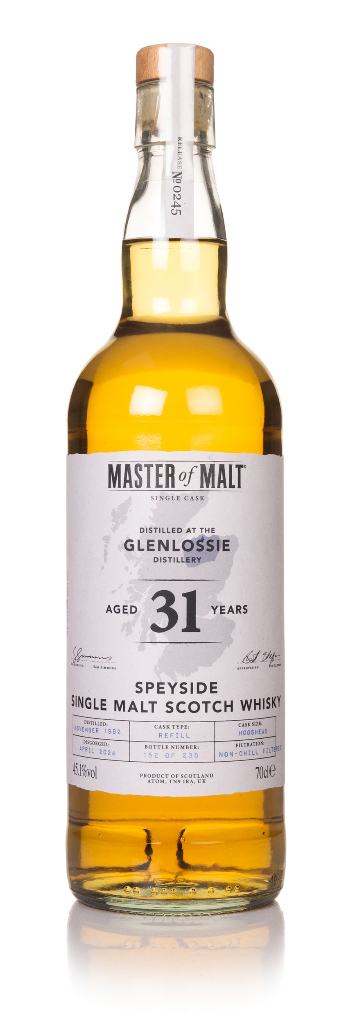 Glenlossie 31 Year Old 1992 Single Cask (Master of Malt) 70cl product image