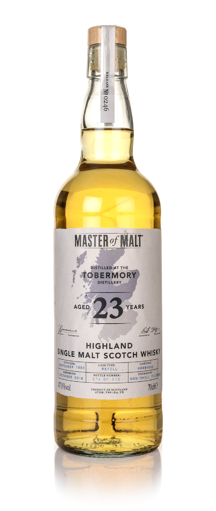 Tobermory 23 Year Old 1995 (Master of Malt) 70cl product image