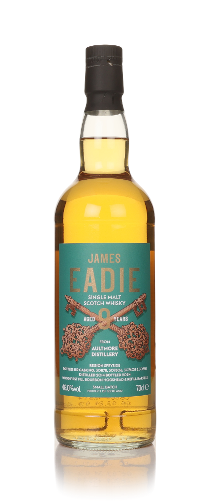Aultmore 9 Year Old 2014 (cask 301178, 307606, 307608 & 307616) - Small Batch (James Eadie) 70cl product image
