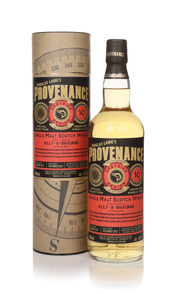 Allt-a-Bhainne 10 Year Old 2013 (cask 18440) - Provenance (Douglas Laing) 70cl product image