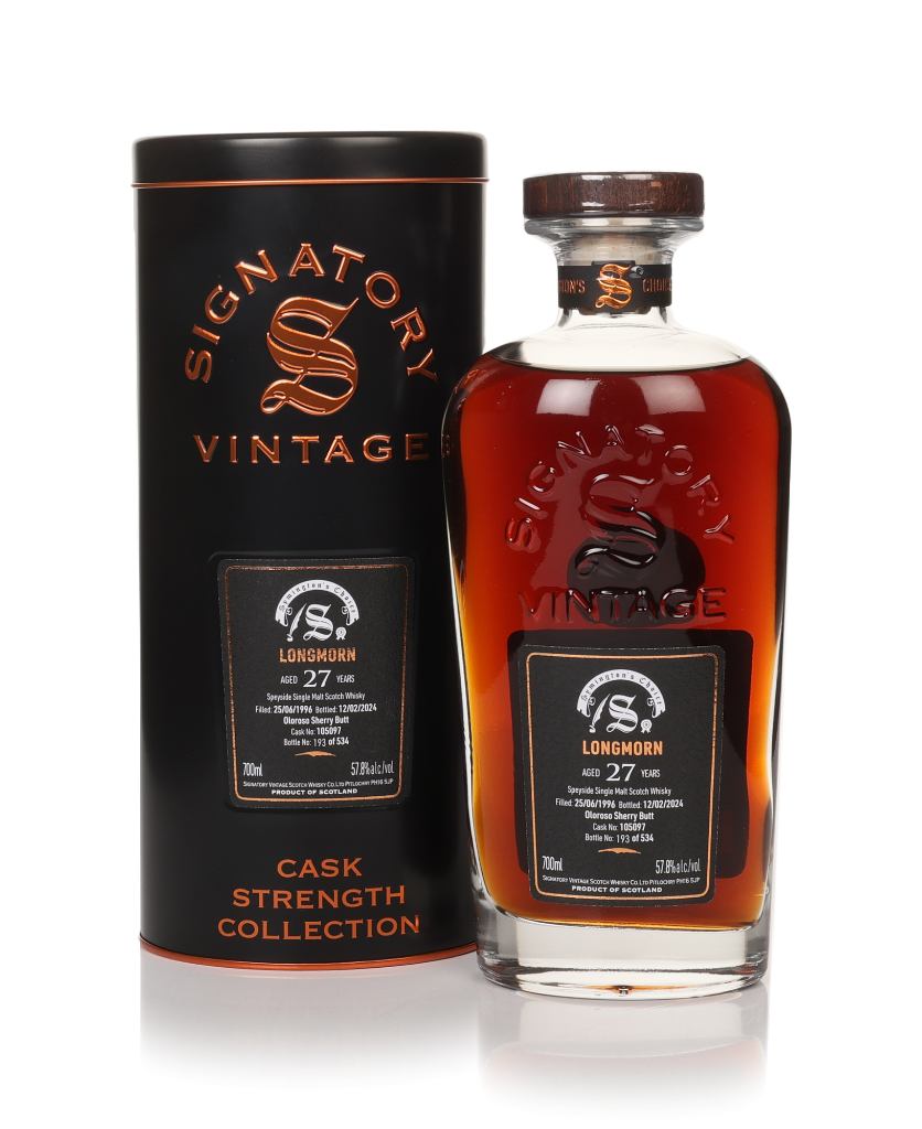 Longmorn 27 Year Old 1996 (cask 105097) - Cask Strength Collection (Signatory) 70cl product image