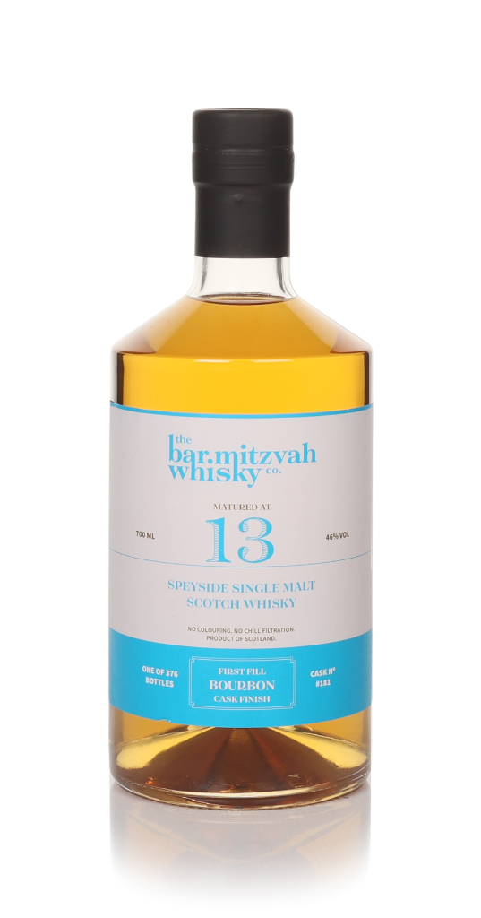 The Bar Mitzvah 13 Year Old (cask 181) - Bourbon Cask Finish (Fruitful Spirits) 70cl product image