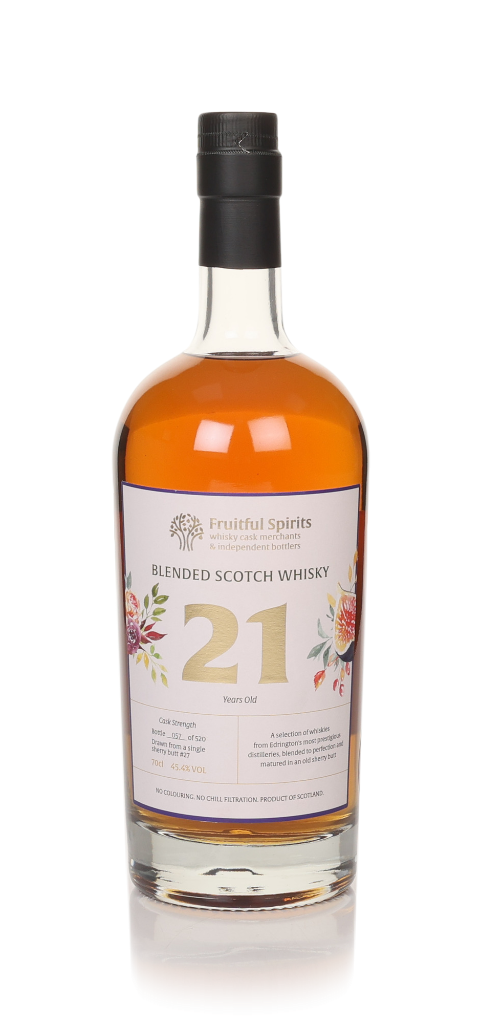 Blended Whisky 21 Year Old (cask 27) - Fruitful Spirits 70cl product image