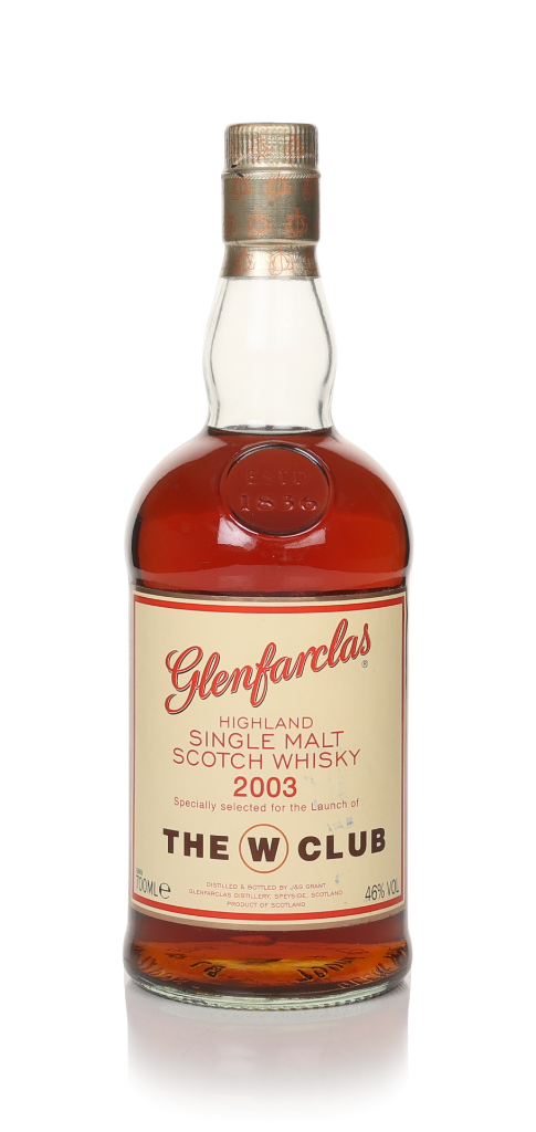 Glenfarclas 2003 The W Club Launch 70cl product image