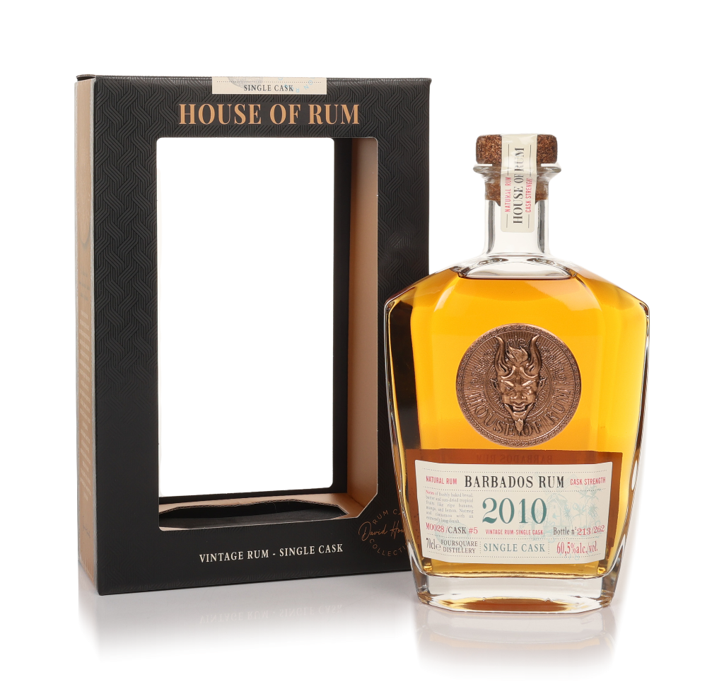 Foursquare 12 Year Old 2010 Barbados Single Cask Vintage Rum (House of Rum) 70cl product image