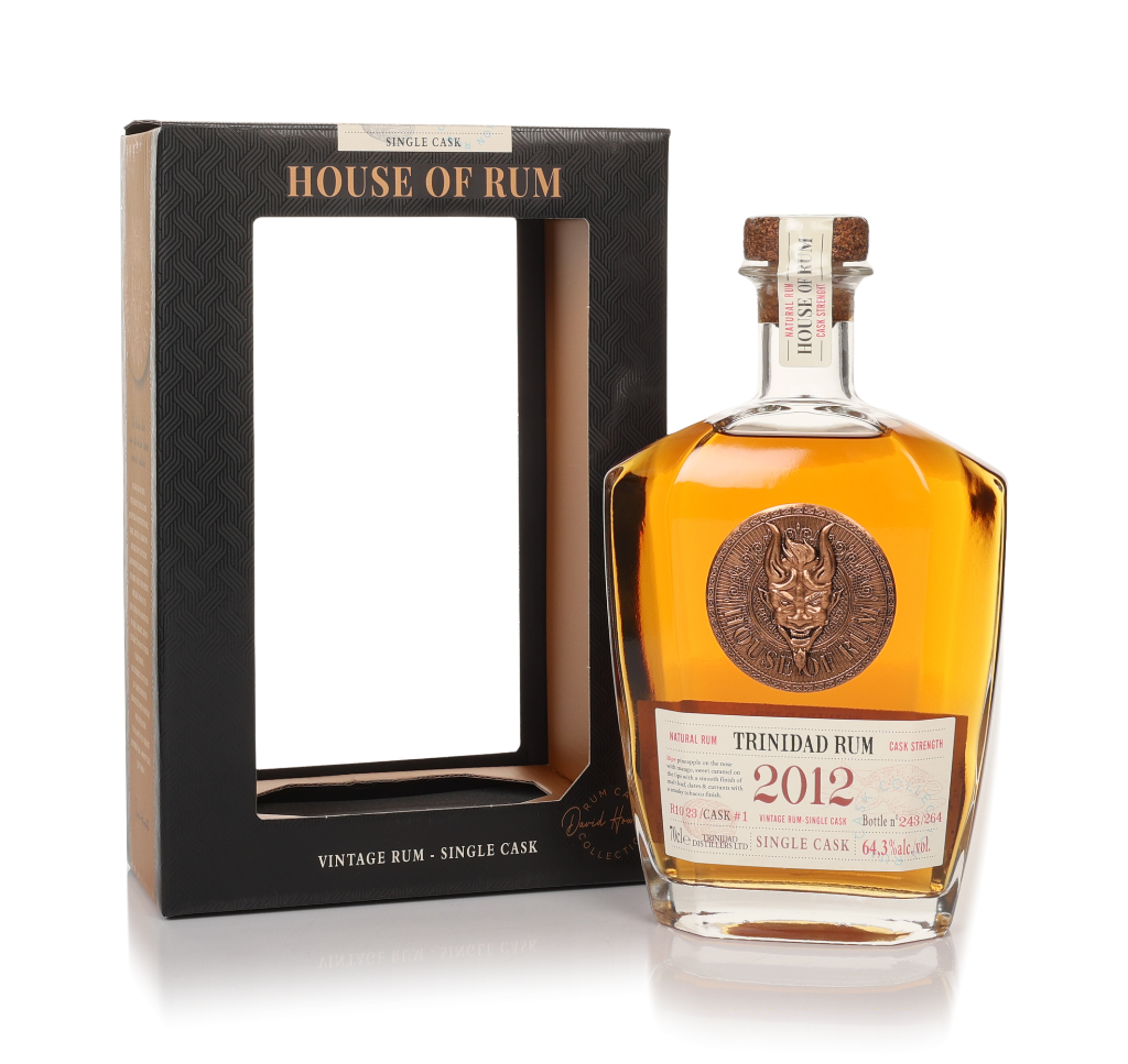 T.D.L. 11 Year Old 2012 Trinidad Single Cask Vintage Rum (House of Rum) 70cl product image