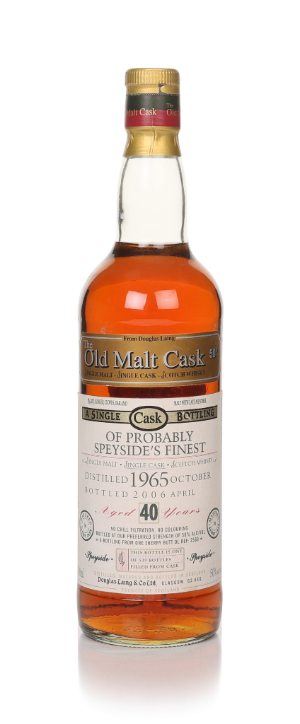 Probably Speyside's Finest Distillery 40 Year Old 1965 (cask 2569) - Old Malt Cask (Douglas Laing) 70cl product image