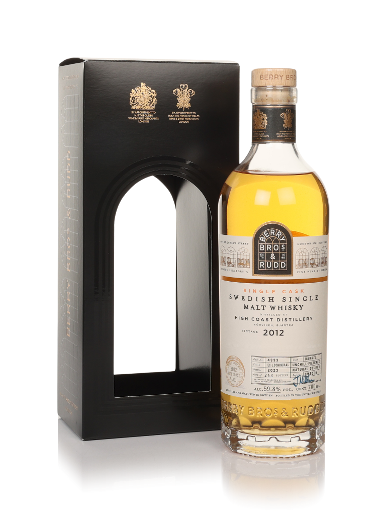 High Coast 2012 (bottled 2023) (cask 4333) - Berry Bros. & Rudd 70cl product image