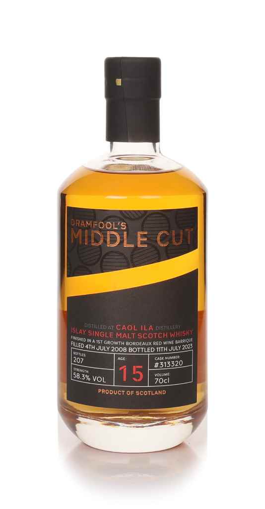 Caol Ila 15 Year Old 2008 (cask 313320) - Middle Cut (Dramfool) 70cl product image