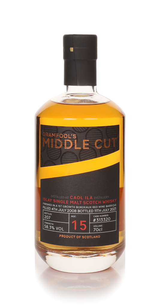 Caol Ila 15 Year Old 2008 (cask 313320) - Middle Cut (Dramfool) 70cl product image