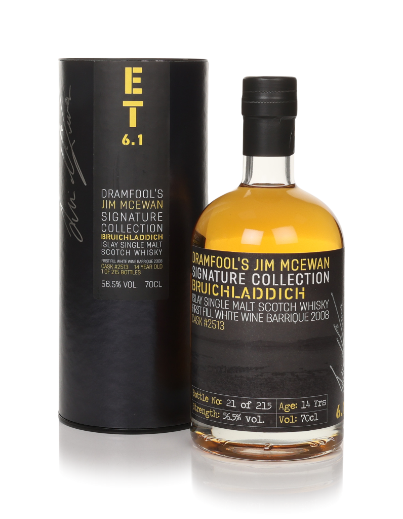 Bruichladdich 6.1 14 Year Old 2008 - Jim McEwan Signature Collection (Dramfool) 70cl product image