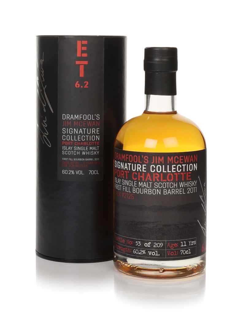 Port Charlotte 6.2 11 Year Old 2011 - Jim McEwan Signature Collection (Dramfool) 70cl product image