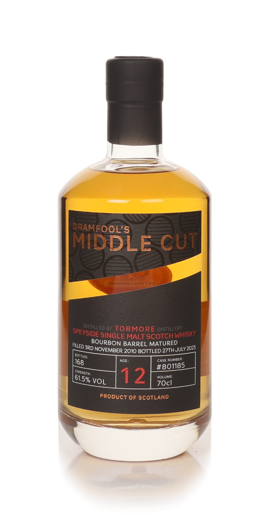 Tormore 12 Year Old 2010 (cask 801185) - Middle Cut (Dramfool) 70cl product image
