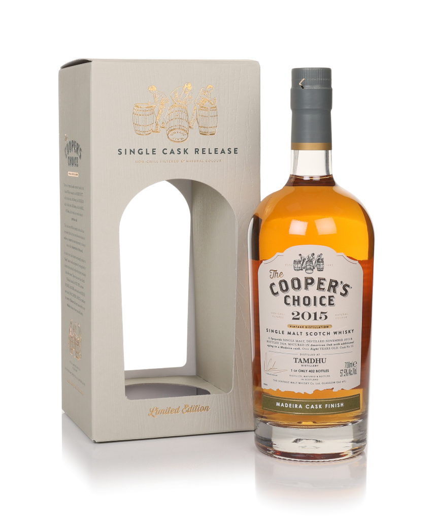 Tamdhu 8 Year Old 2015 (cask 55) - The Cooper's Choice (The Vintage Malt Whisky Co.) 70cl product image