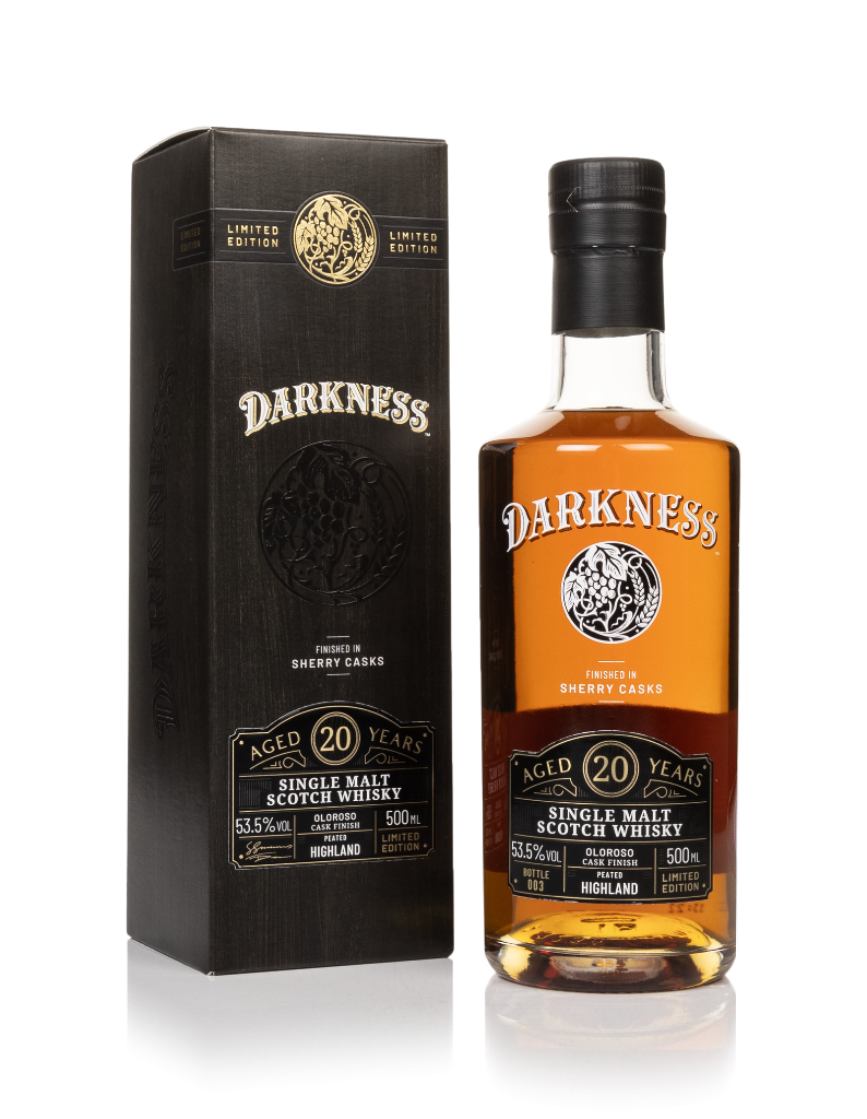 Peated Highland Single Malt 20 Year Old Oloroso Cask Finish (Darkness) 50cl product image