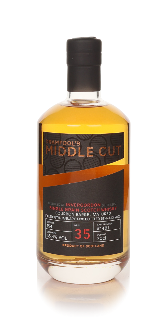 Invegordon 35 Year Old 1988 (cask 1481) - Middle Cut (Dramfool) 70cl product image
