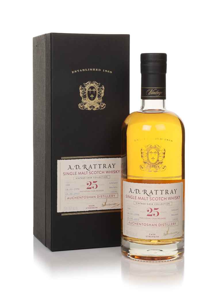 Auchentoshan 25 Year Old 1998 (cask 100391) - Vintage Cask Collection (A.D. Rattray) 70cl product image