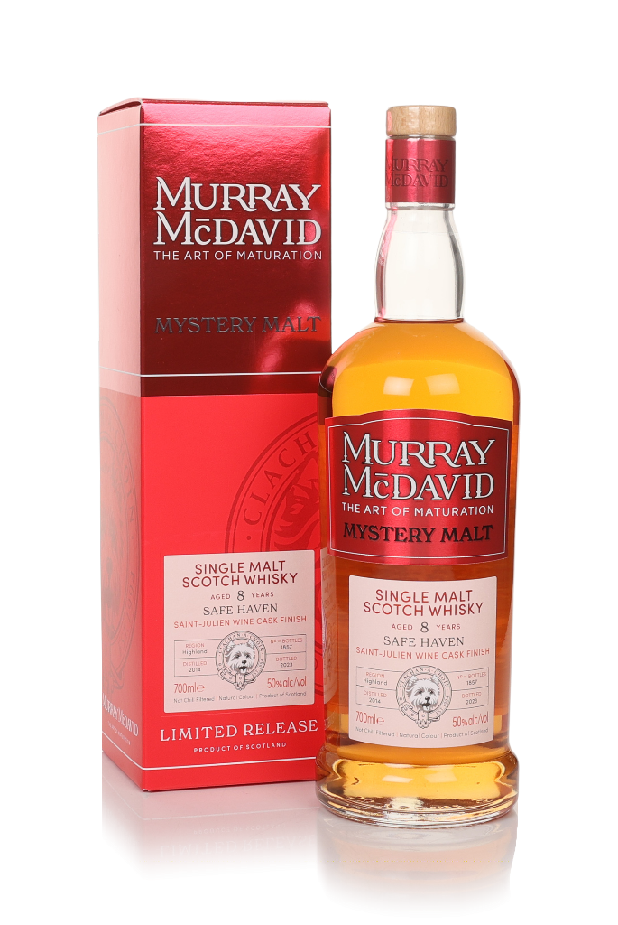 Safe Haven 8 Year Old 2014 Saint-Julien Wine Cask Finish - Mystery Malt (Murray McDavid) 70cl product image