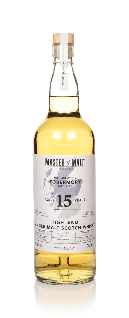 Tobermory 15 Year Old 2008 Single Cask (Master of Malt) 70cl product image