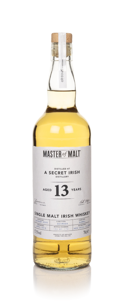 A Secret Irish Distillery 13 Year Old 2005 (Master of Malt) 70cl product image