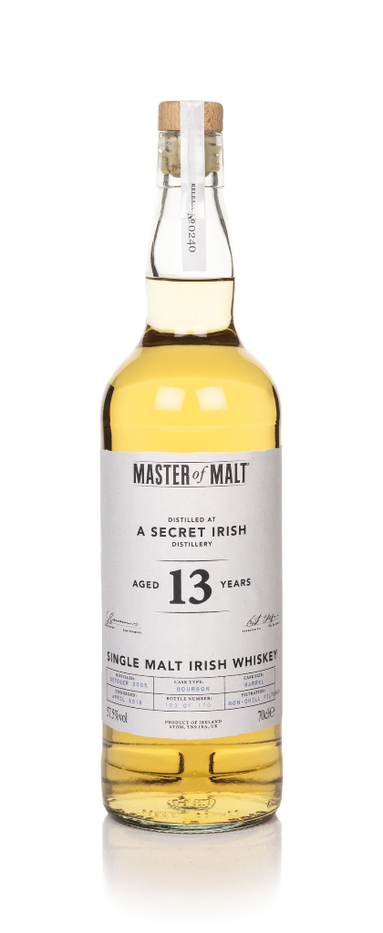 A Secret Irish Distillery 13 Year Old 2005 (Master of Malt) 70cl product image