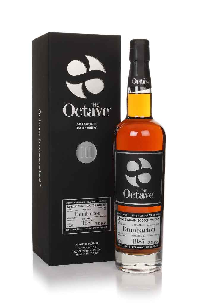 Dumbarton 35 Year Old 1987 (cask 10037719) - The Octave (Duncan Taylor) 70cl product image