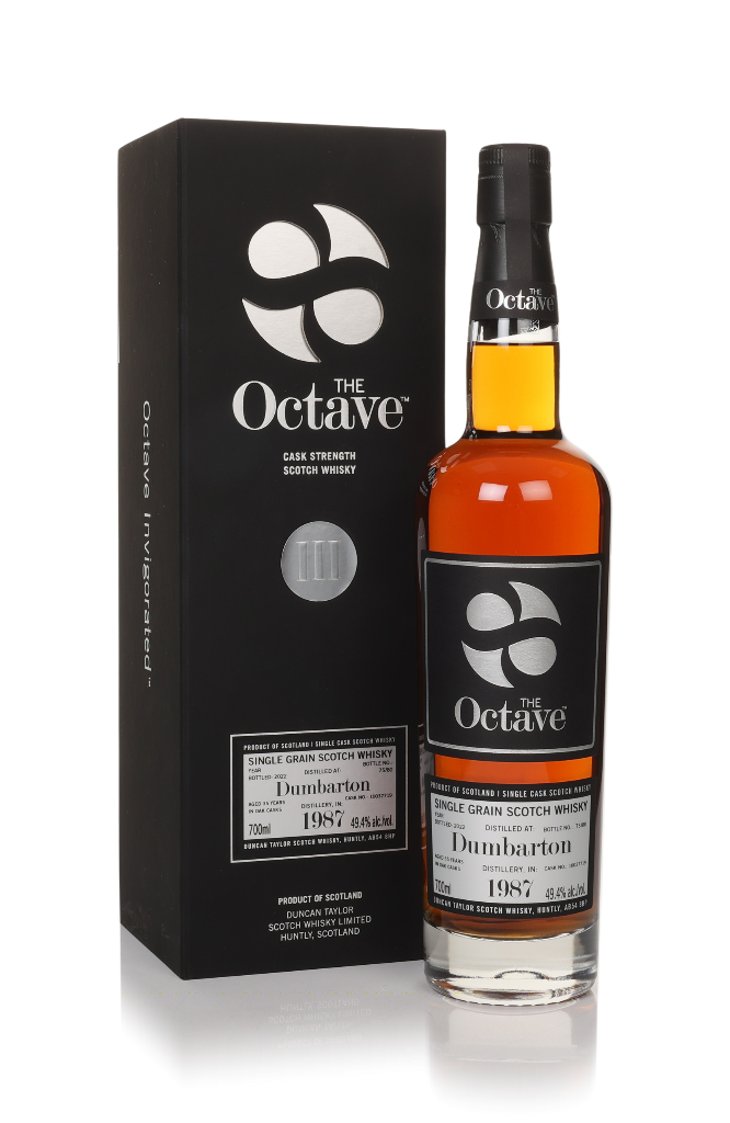 Dumbarton 35 Year Old 1987 (cask 10037719) - The Octave (Duncan Taylor) 70cl product image