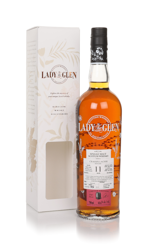 Craigellachie 11 Year Old 2013 (cask 300805b) - Lady of the Glen (Hannah Whisky Merchants) 70cl product image