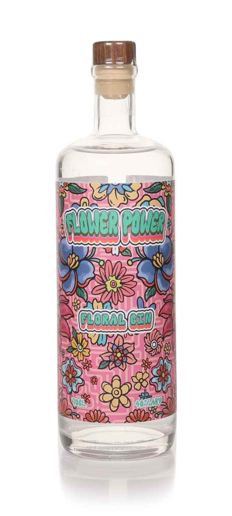 The Custom Spirit Co. Flower Power Floral Gin 70cl product image