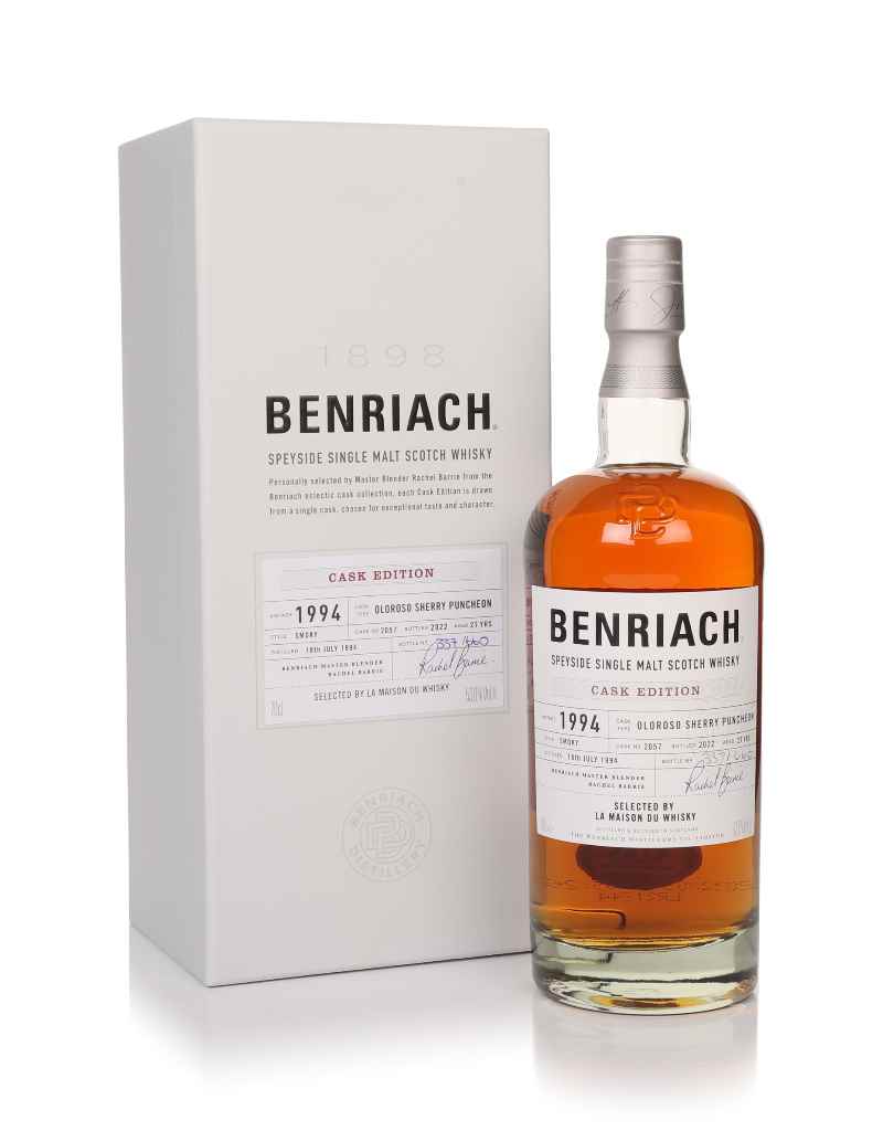 Benriach 27 Year Old 1994 (cask 2057) Cask Edition - Oloroso Sherry Puncheon 70cl product image