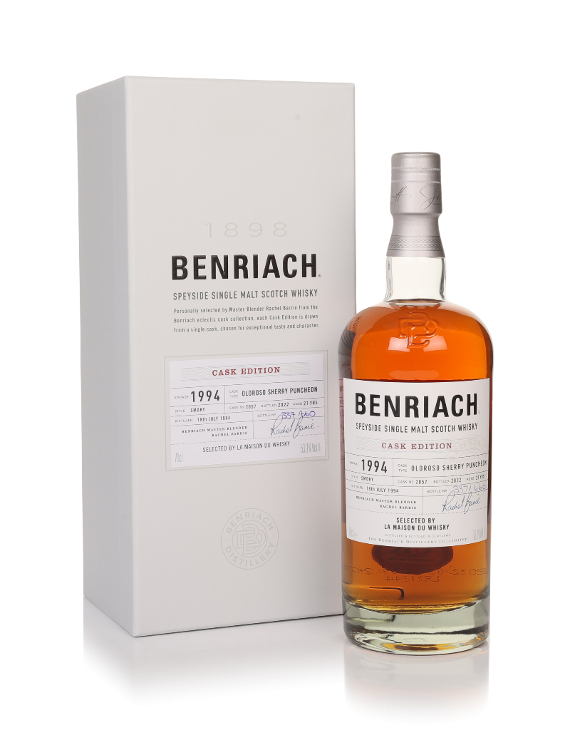 Benriach 27 Year Old 1994 (cask 2057) Cask Edition - Oloroso Sherry Puncheon 70cl product image