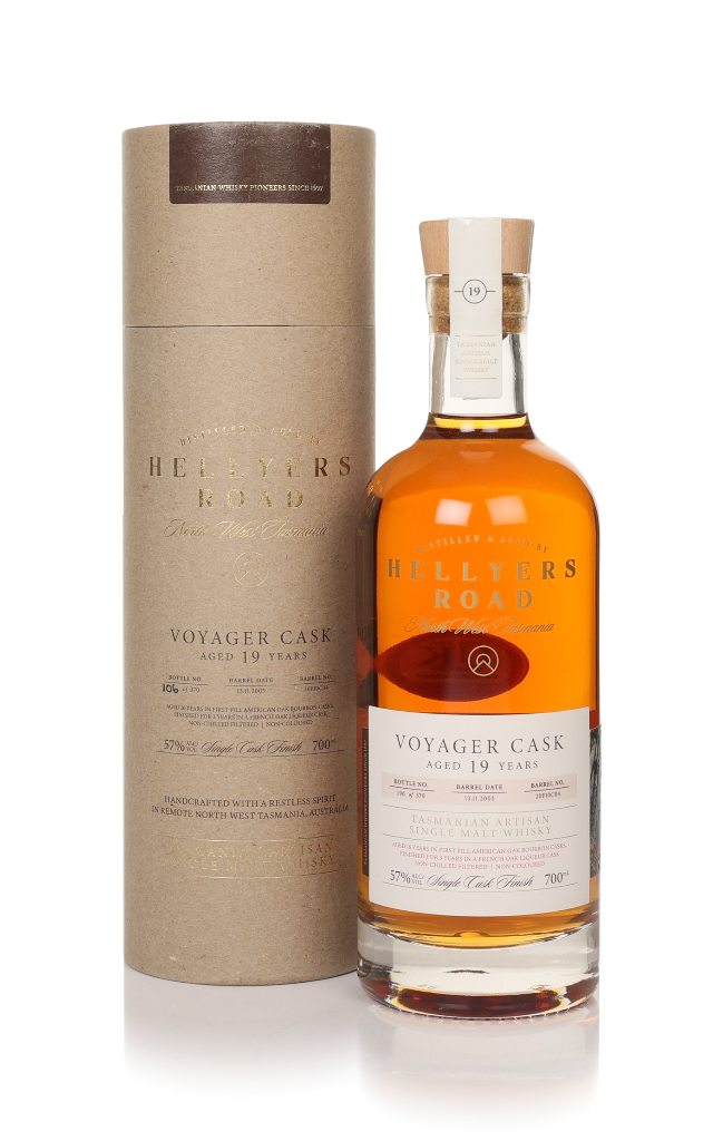 Hellyers Road 19 Year Old 2003 (Barrel No. 20F10C04) Voyager Cask 70cl product image