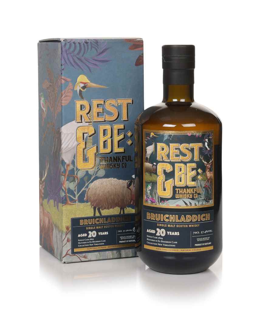 Bruichladdich 20 Year Old 2002 (cask #809) New Vibrations - Rest & Be Thankful 70cl product image