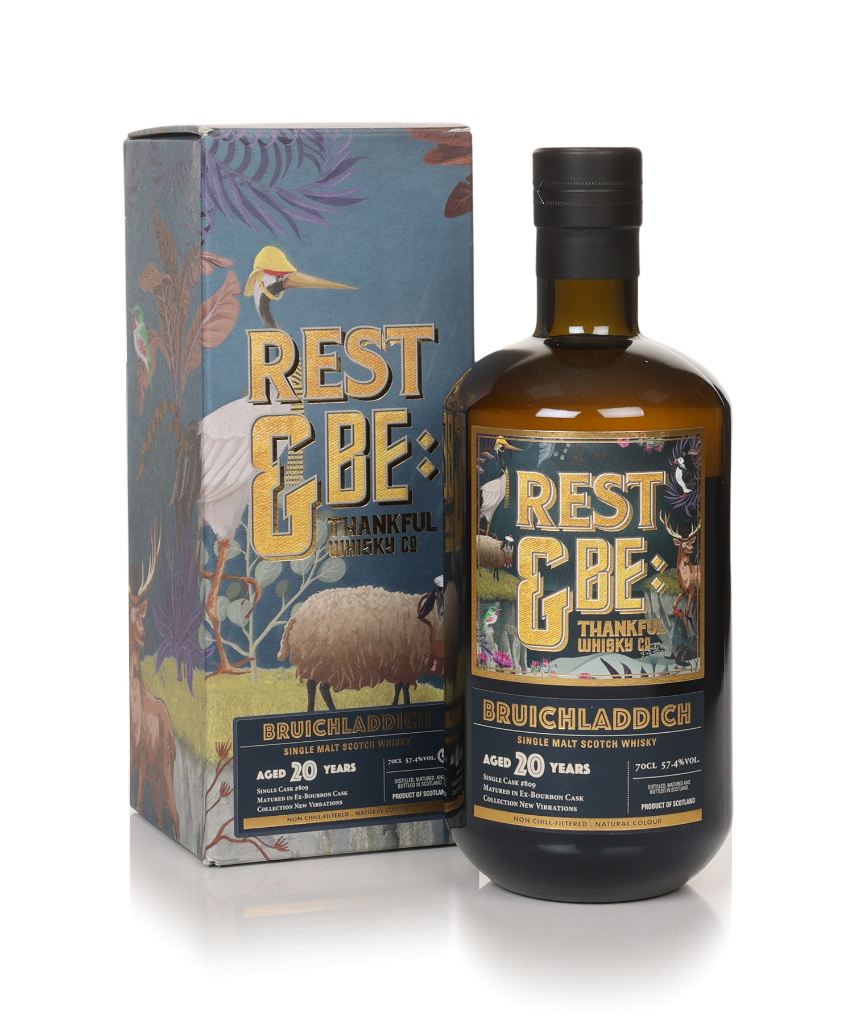 Bruichladdich 20 Year Old 2002 (cask #809) New Vibrations - Rest & Be Thankful 70cl product image