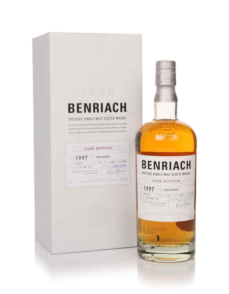 Benriach 24 Year Old 1997 (cask 7776) Cask Edition - Rum Barrel 70cl product image